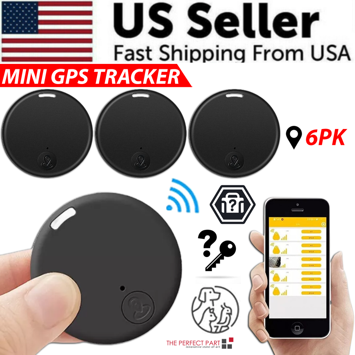 Bluetooth Item Finder Tags – Keys, Bags & Pets