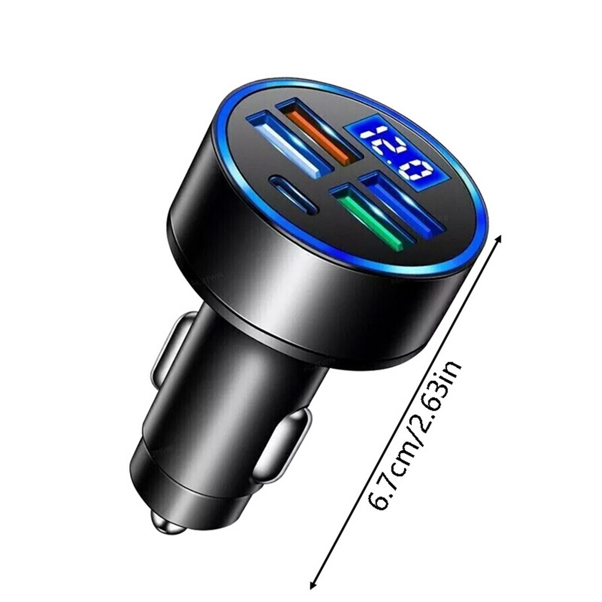5-Port Fast USB Car Charger