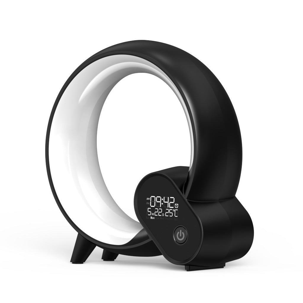 Q Light Sunrise Alarm Clock with Bluetooth Speaker & Ambient Light