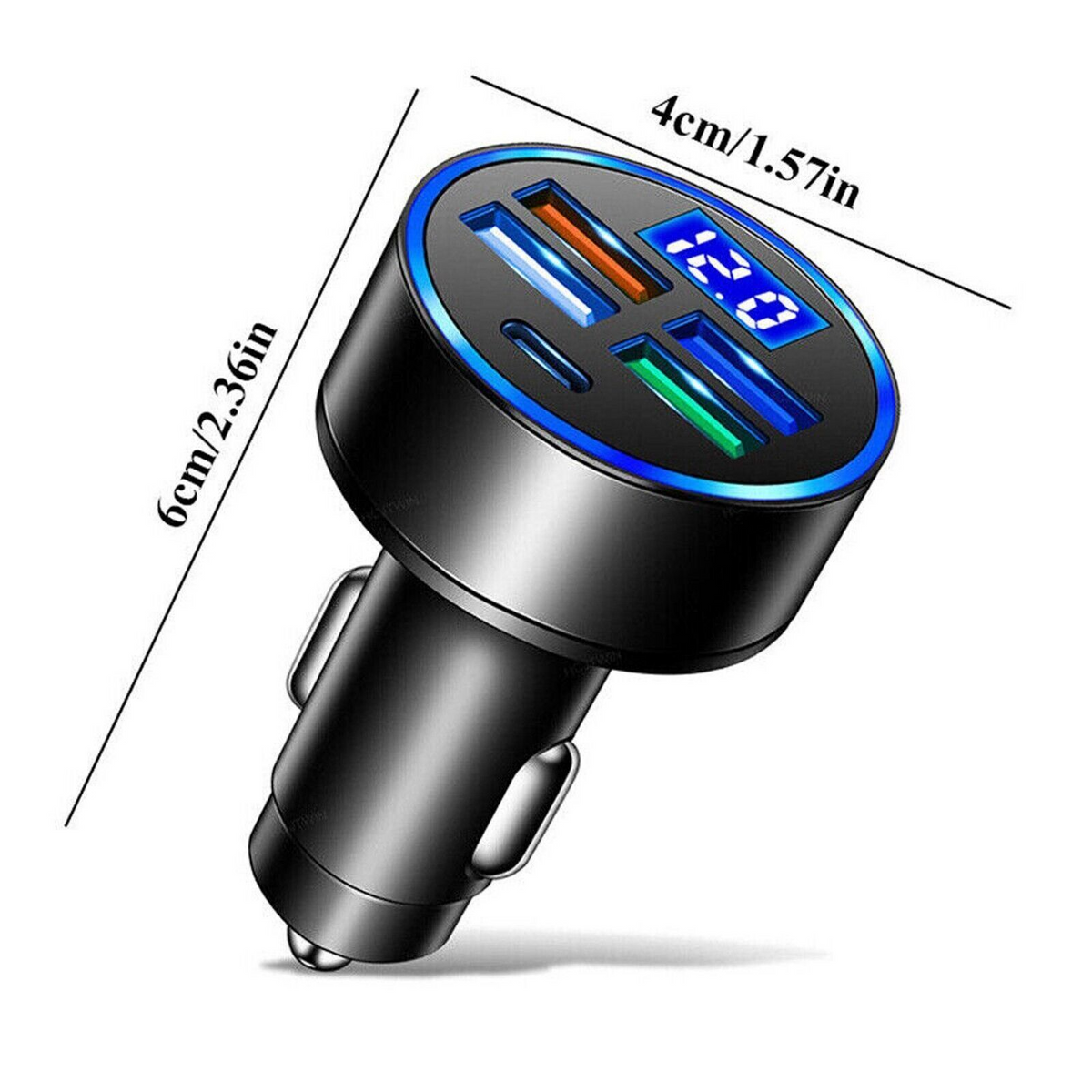 5-Port Fast USB Car Charger