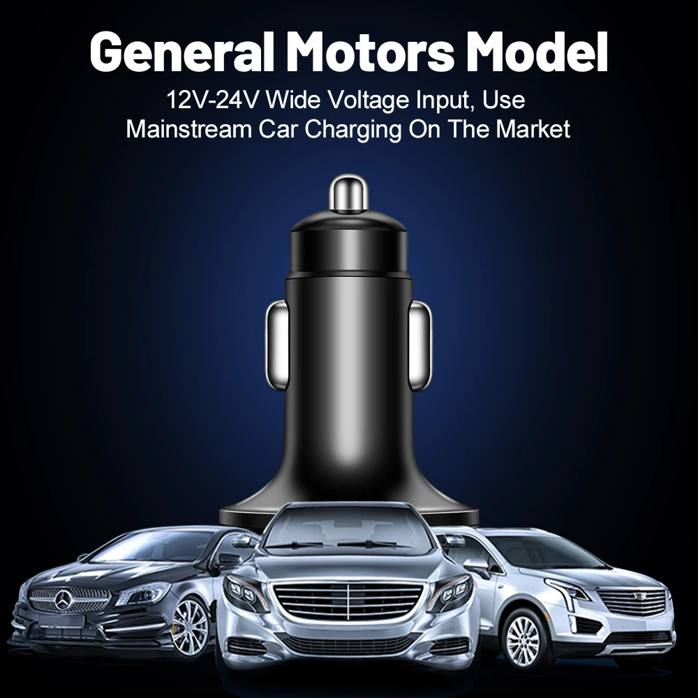 5-Port Fast USB Car Charger