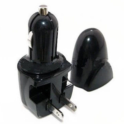 2-in-1 Car & Wall USB Charger