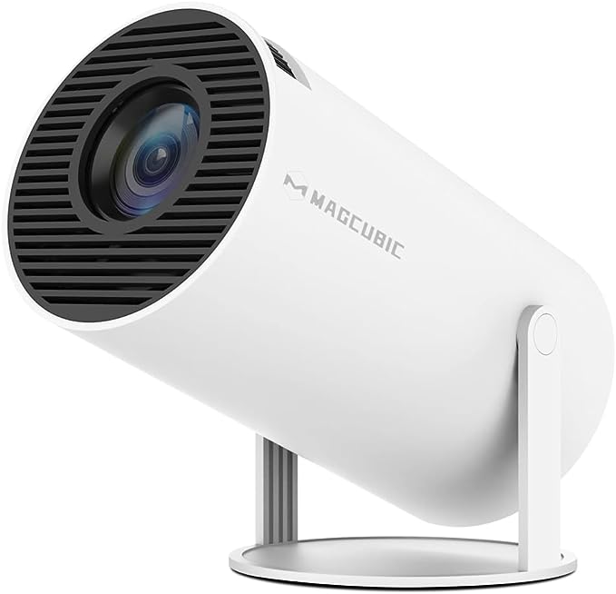 Smart Mini Projector – 1080P, 4K Support, WiFi 6 & Bluetooth