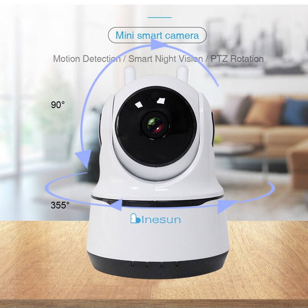 1080P Wireless Security Camera with Night Vision & Motion Alerts