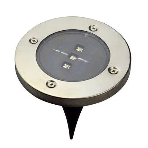 Solar LED In-Ground Pathway Lights