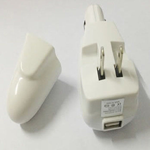 2-in-1 Car & Wall USB Charger